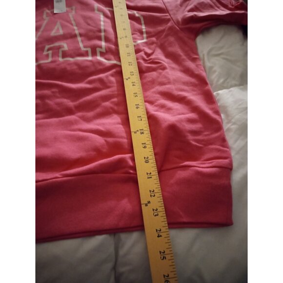 GAP Womens SIZE Large Pink Logo Hoodie Sweatshirt  Cotton Blend NWT - Picture 5 of 12